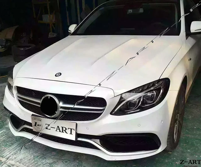 PP пластик тюнинг обвес для Mercedes Benz C Класс W205- Для AMG C63 обвес для Mercedes Benz C класс