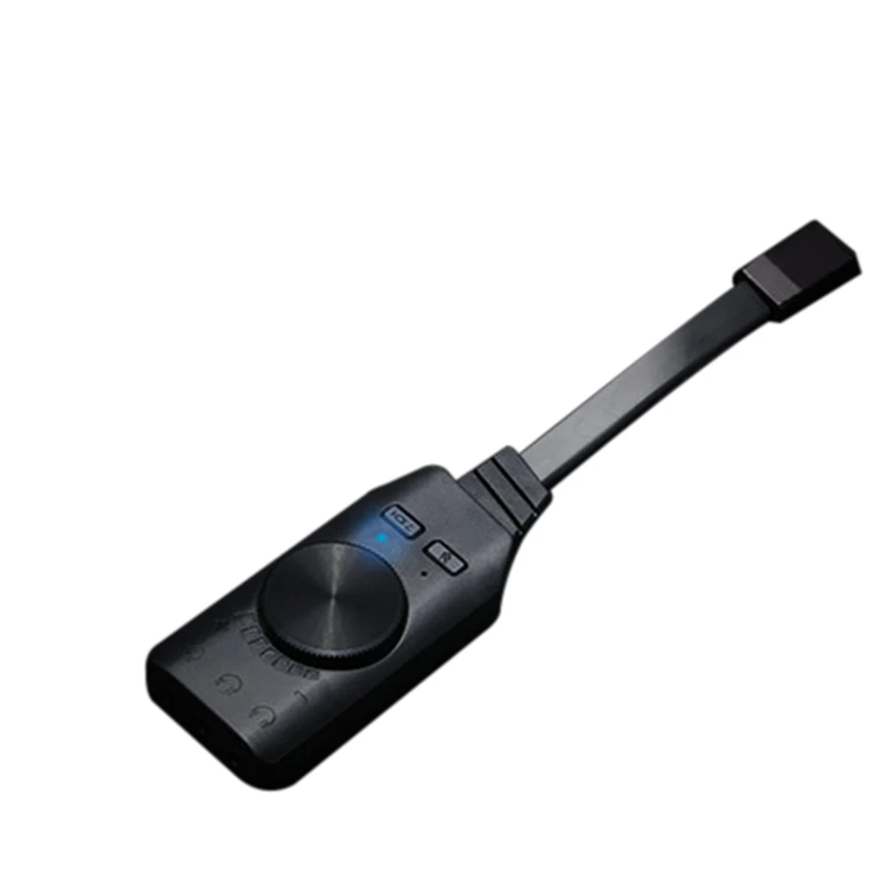 Новинка 2019 компьютерная звуковая карта USB аудио интерфейс внешний 3 5 мм