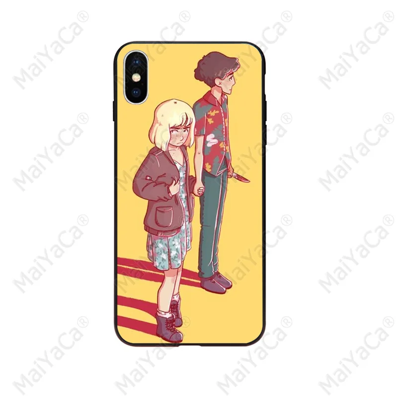 A5 MaiYaCa The End of the Fing World окрашенный мягкий чехол для телефона для Apple iPhone 5 5S SE 6 6S 7 8 Plus X XS MAX XR мобильных телефонов - Цвет: A5