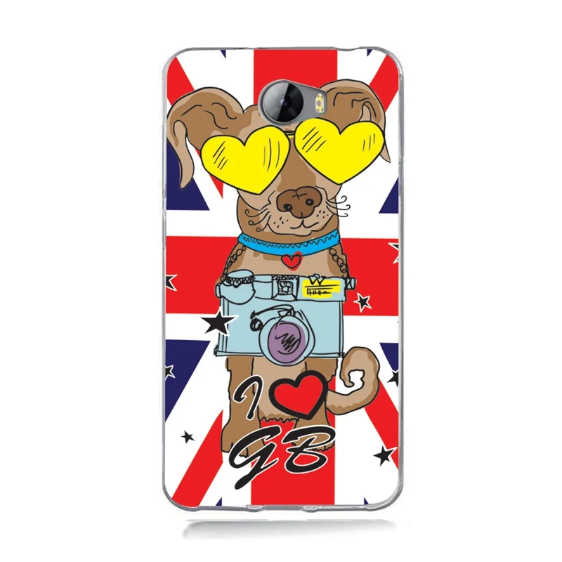 For Huawei P9 Lite/P8 Lite/P10 Lite Y5 ii Y5ii Cover/5A LYO-L21/Y6 II Slim Soft Flower Flag Phone Case A744 |