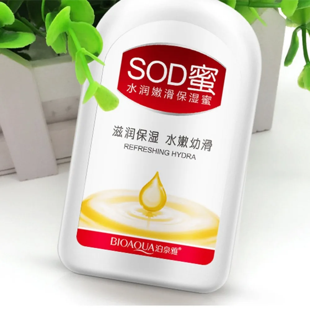 Освежающий увлажняющий лосьон для тела SOD Honey шеи колена ног отбеливающий уход за