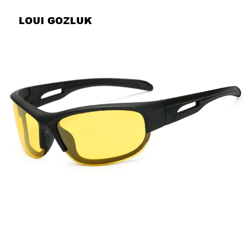 Солнцезащитные очки унисекс UV400 Мужские спортивные солнцезащитные oculos ночного