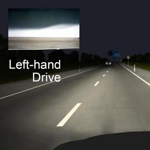 Left-Hand Drive 2 шт. H4 G9 светодиодный Hi-Low мини проектор Объектив фары автомобиля прозрачный двухлучевой турбо вентилятор 12 в 5500 к без астигматической проблемы 70 Вт 12000 лм - Испускаемый цвет: Left-Hand Drive