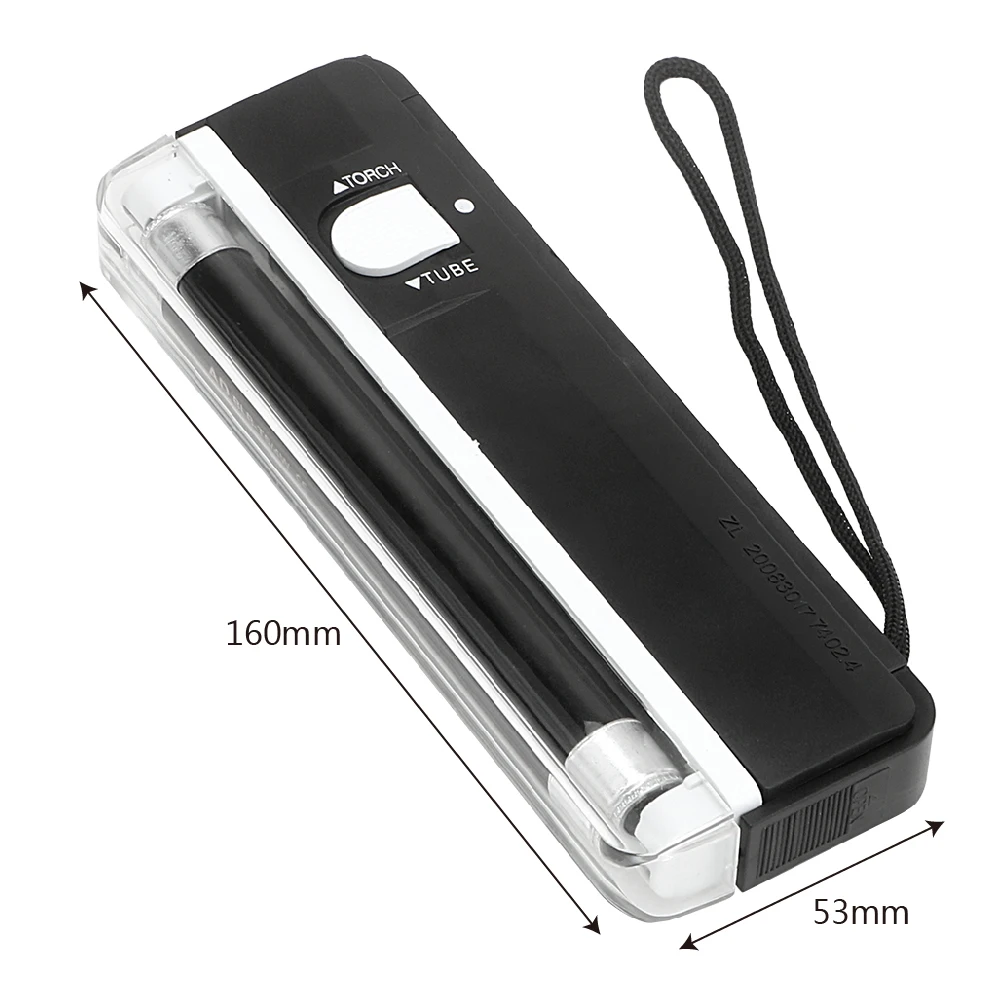ITimo мини Портативный лампа УФ фонарик светодиодный Blacklight ультрафиолетового