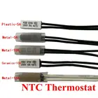 Термостат 10C-240C, KSD9700, 125C, 130C, 135C, 140C, 145C, биметаллический дисковый переключатель температуры, защита от градусов по Цельсию, 20 шт.