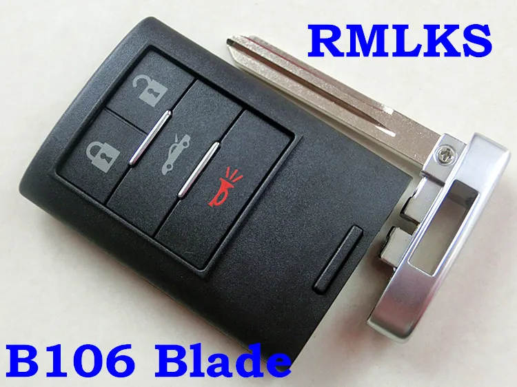 RMLKS сменный Корпус Ключа подходит для Кадиллак ЦТС XLR Сделано в Китае Смарт
