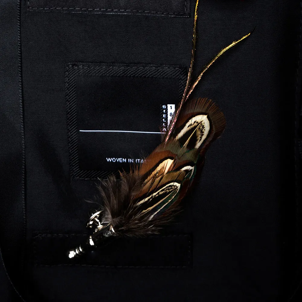 11 brooch GUSLESON, новинка, ручная работа, мужская кожаная и перьевая брошь для галстука-бабочки, предварительно завязанный Галстук-бабочка для свадебной вечеринки с подарочной коробкой - Цвет: 11 brooch