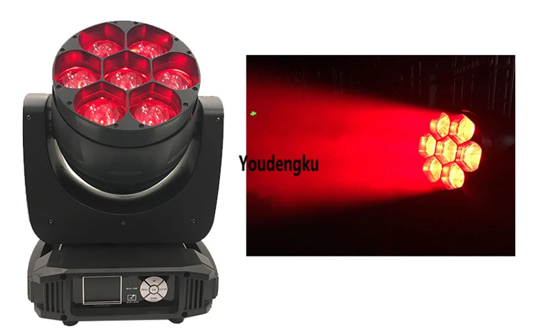 

4 piece b eye movinghead zoom led moving mini wash 7x40w rgbw 4in1 moving head led wash beam light