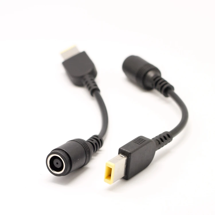 DC Jack 7 9*5 4 мм в мини Прямоугольник 5*3 Преобразователь мощности кабель 20 см для ThinkPad