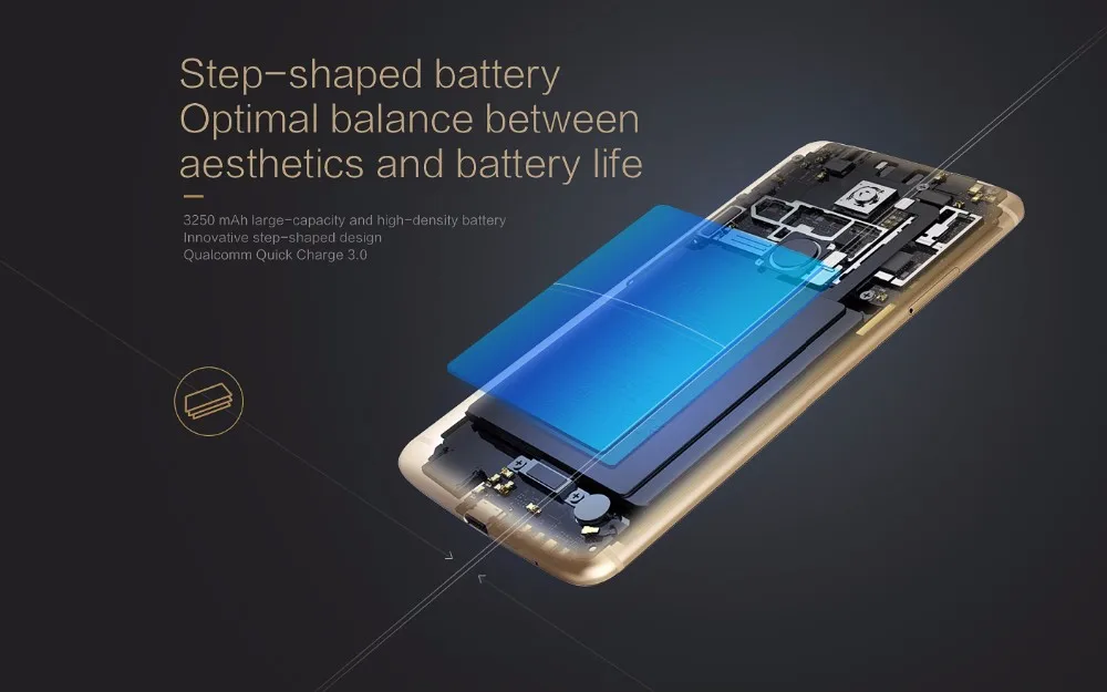 Мобильный телефон zte Axon 7 A2017, 4G LTE, Snapdragon 820, Android 6,0, 5,5 дюймов, 2560X1440, 4 Гб ram, 128 ГБ rom, МП, отпечаток пальца, NFC