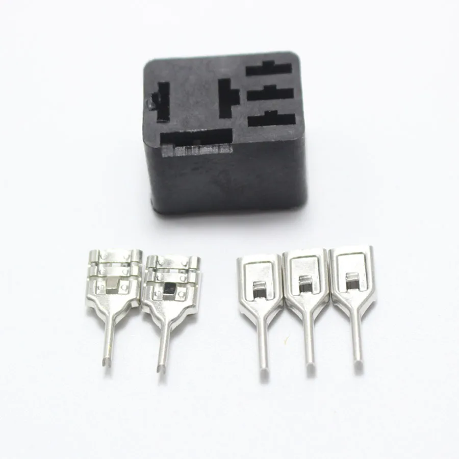 10 шт. фиолетовые PCB автомобильные/Автомобильные релейные розетки с клеммами