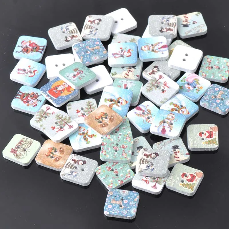 50 шт. деревянные декоративные пуговицы 15 мм|craft sewing|decorative buttonsbuttons 15mm |