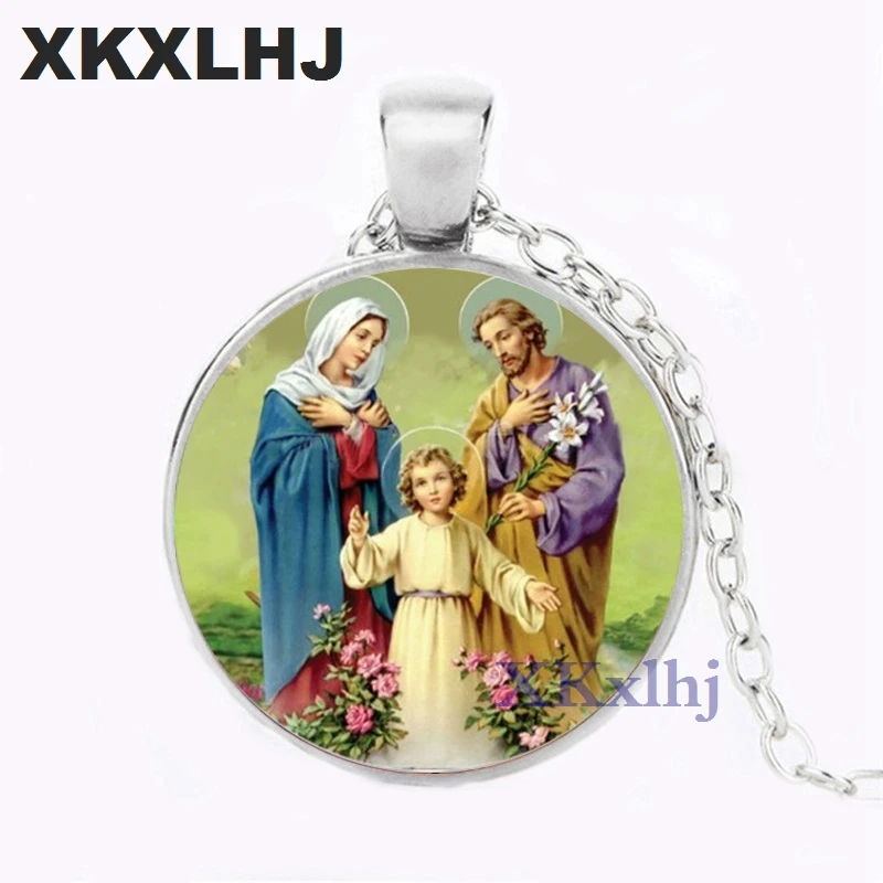 XKXLHJ новый стиль благословенная Дева Мария ожерелье для малышей Иисус