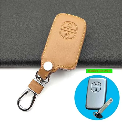 

Чехол для автомобильного ключа для Toyota Tarago RAV4 Corolla Camry Celica Avalon, чехол для автомобильного ключа дистанционного управления 2/3/4, аксессуары для кнопок