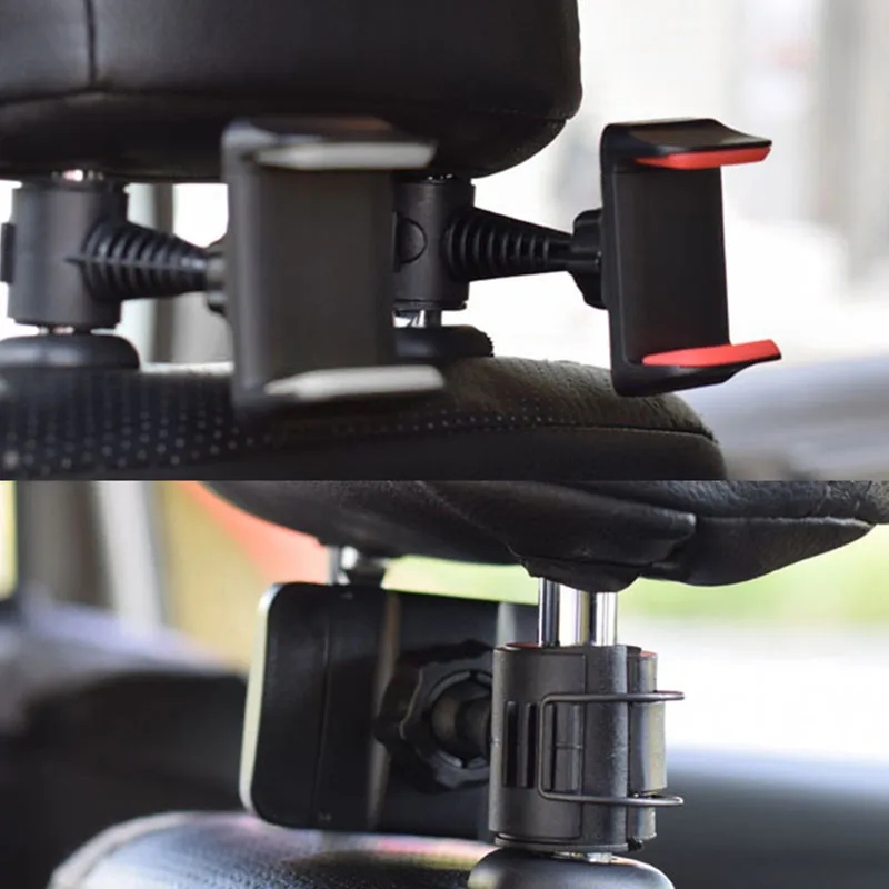 Сотовый Телефон держатель для автомобиля ленивый кронштейн заднего подголовник мобильного телефона кронштейн держатель Автомобильный держатель