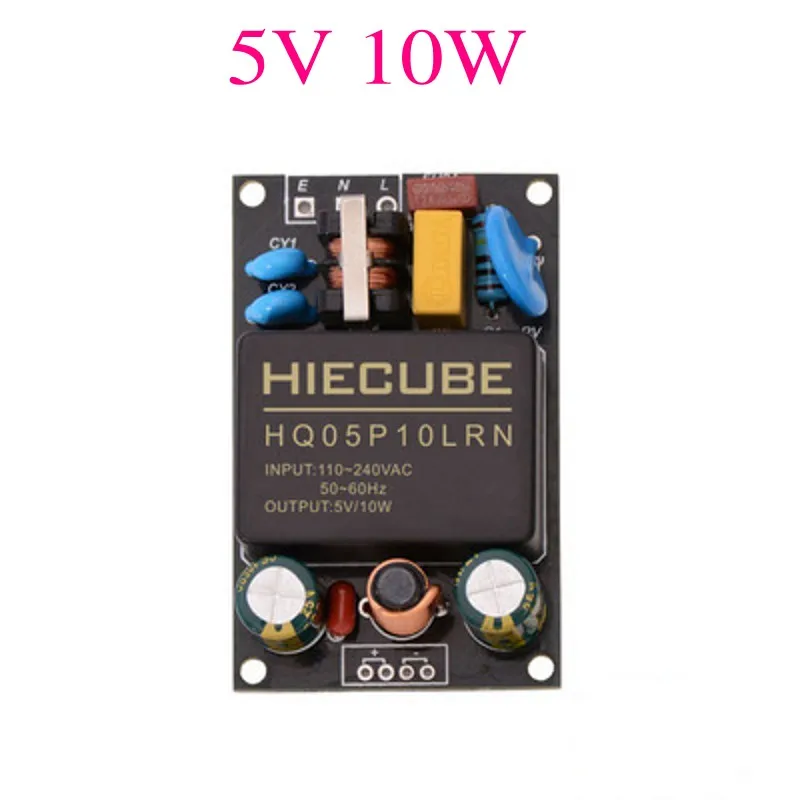 

5 шт./упак. 220 V to 5V 2.4A 10W AC-DC 5v модуль источника питания, модуль трансформатора, импульсный источник питания EMC filter X0998