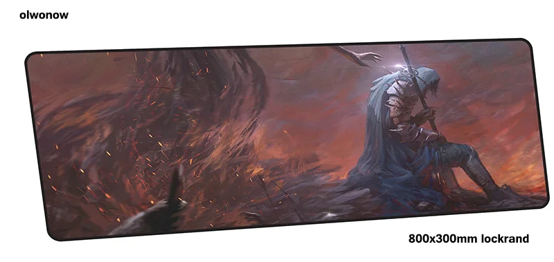 Dark Souls коврик для мыши 80x30 см большой игровой коврик для мыши большой геймерский коврик Бестселлер игровой компьютерный стол padmouse коврики для игровой клавиатуры - Цвет: design 6