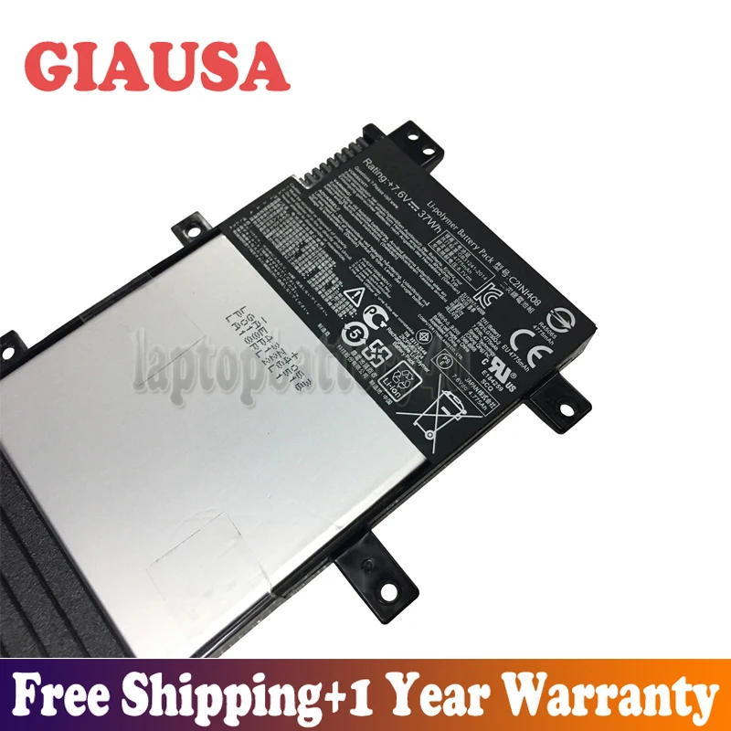 GIAUSA Новый 7.5в 37Wh C21N1408 Аккумулятор для Asus VivoBook 4000 Series|Аккумуляторы ноутбуков| |
