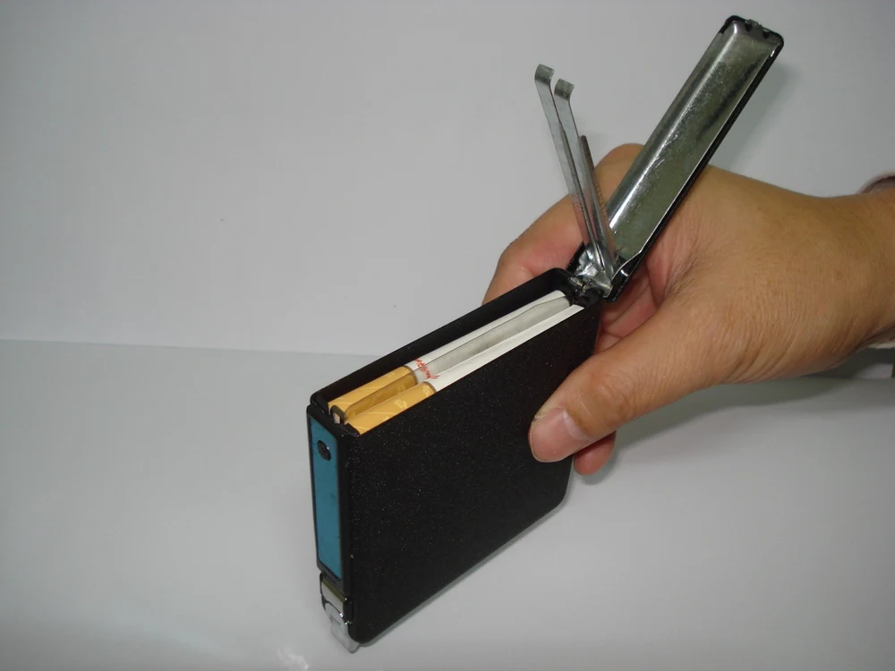 Чехол для прикуривателя 20 сигарет|20 cigarette|cigarette case lightercase lighter |