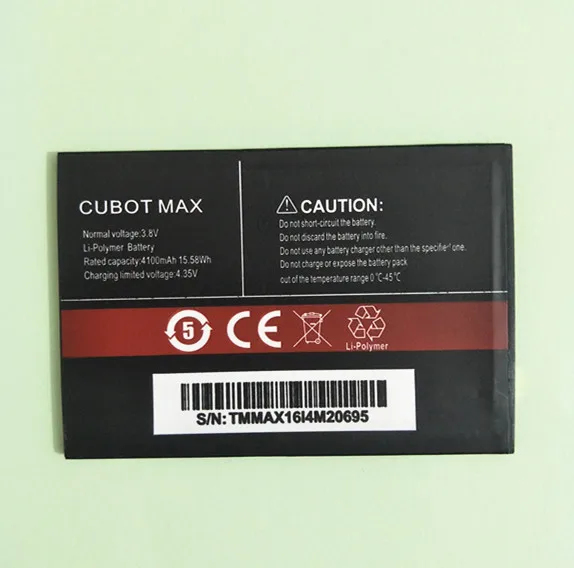 AZK New 3.8V 4100mAh Battery battery For CUBOT MAX Cell Phone In Stock | Мобильные телефоны и аксессуары