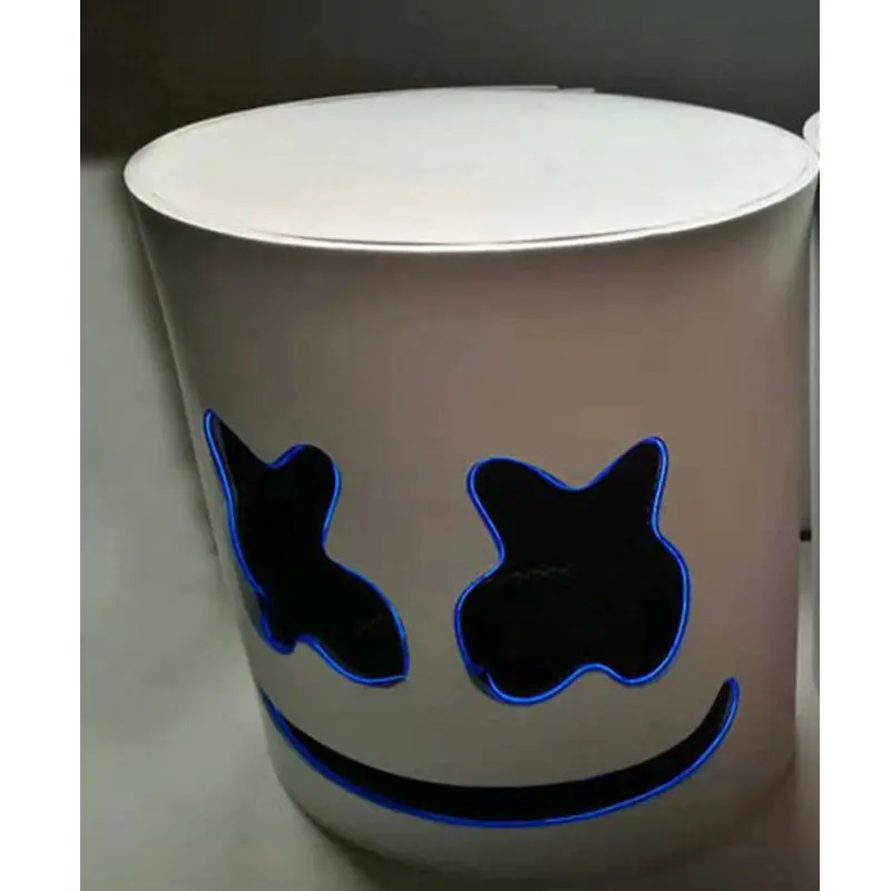 08 DJ электронная музыка Marshmello маска косплей Бар фестиваль Marshmello DJ маски дети взрослые подарок Хэллоуин вечерние реквизит - Цвет: 08