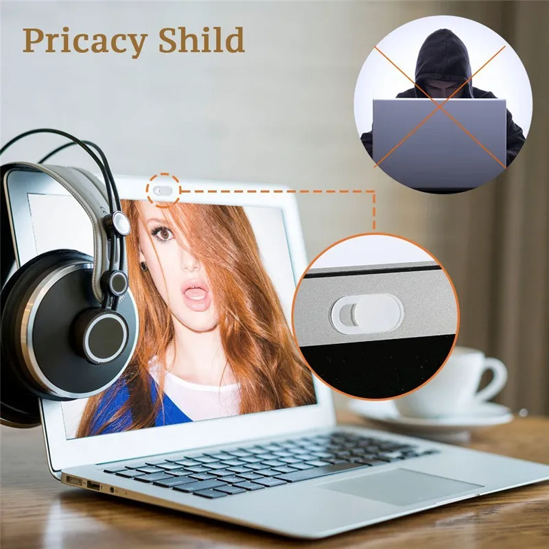Universal Ultra Thin Webcam Cover Shutter Magnet Slider Plastic Camera for Laptop Web Phone Lens Kits | Мобильные телефоны и