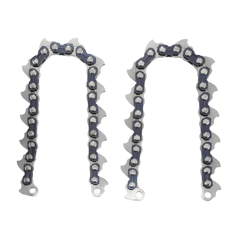 2PCS Coil Chain Газонокосилка для газонокосилки, поднос для прополки, триммерная головка, аксессуары, садовые электроинструменты, запчасти для газонокосилки - Цвет: 2PCS Coil Chain