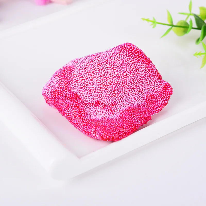 Зимние грязь слизь пушистый Floam детей DIY моделирования Oyuncak беспокойство анти