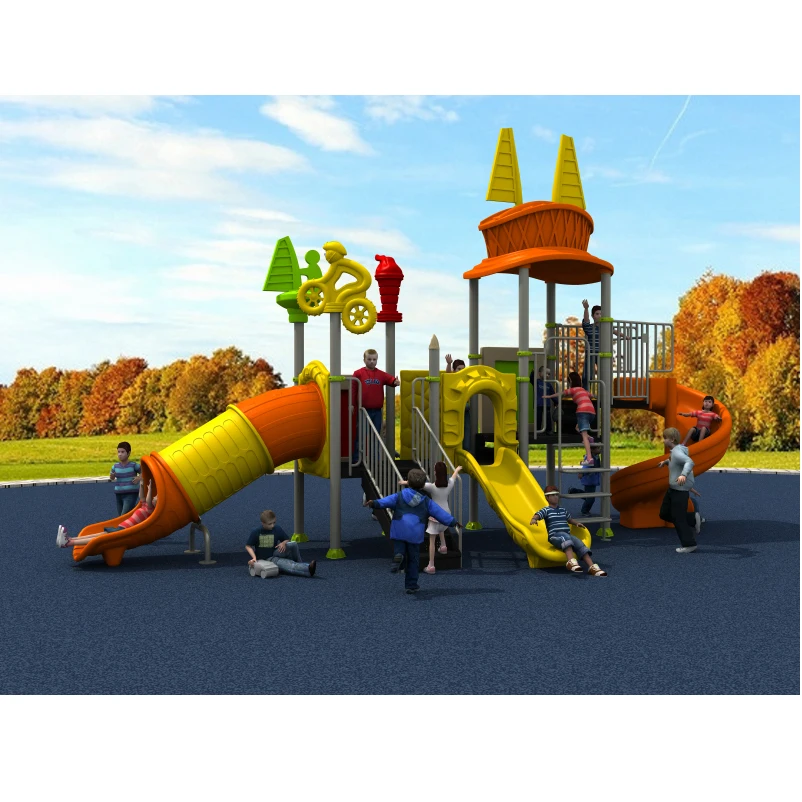 2017 fittness outdoor playground,amusement play structure for park/community/mall,large combined playground slide for kids