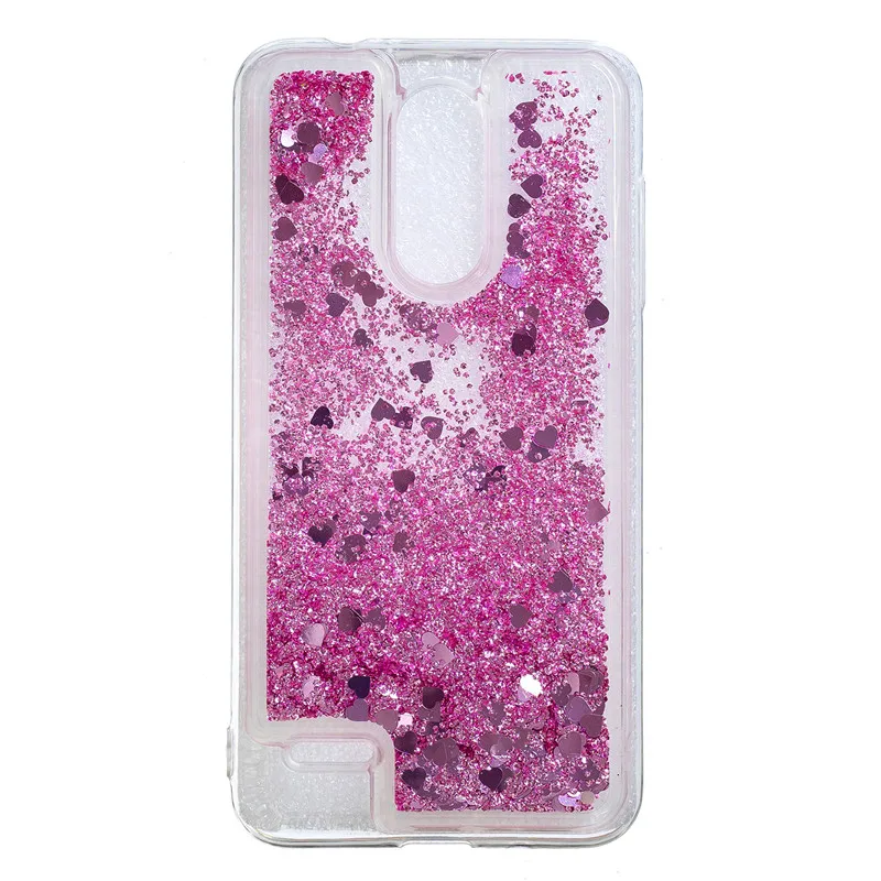 FLYKYLIN Glitter Liquid Case For LG K8 2018 Lv3 Lv7 Stylo 4 Q Stylus X Power3 Cover Bling Quicksand Soft TPU Silicone Coque |