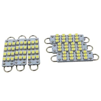 ysy 300x 44mm festoon 1210 12 smd rigid loop 561 562 567 led bulbs for car interior map dome cargo light lamps 211 2 212 2 white