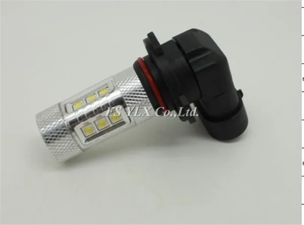 FSYLX 9005 9006 80 Вт светодиодный противотуманный светильник для VW BMW E39 E46 HB3 HB4 DRL дневные