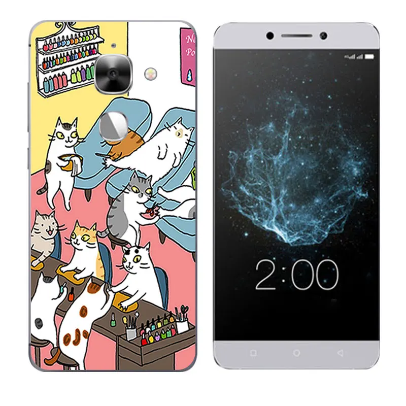 Для LeEco Le Max2 случае X820 силиконовые Letv Le Max 2 Чехол Leeco Max2 Coque сосны печати для Le эко Le 2 Max X829 X821