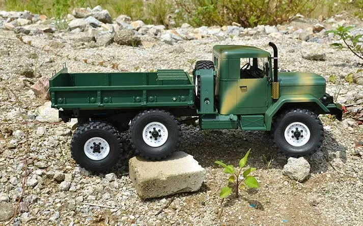 Версия I 1/12 RC прибор дистанционного управления по радио Американский военный 6x6 внедорожный 6 колес гусеничный грузовик разобранные комплекты/готов к запуску