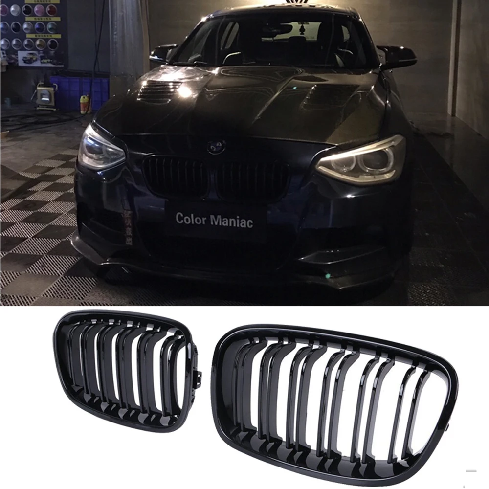 Ricoy глянец Черный для Bmw 2011 2014 F20 F21 118i 120i 140i 2 хэтчбек Спорт почек гриль