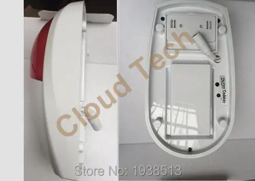 120db громкий звук сирены с LED красный свет внешний передатчик беспроводной полиция