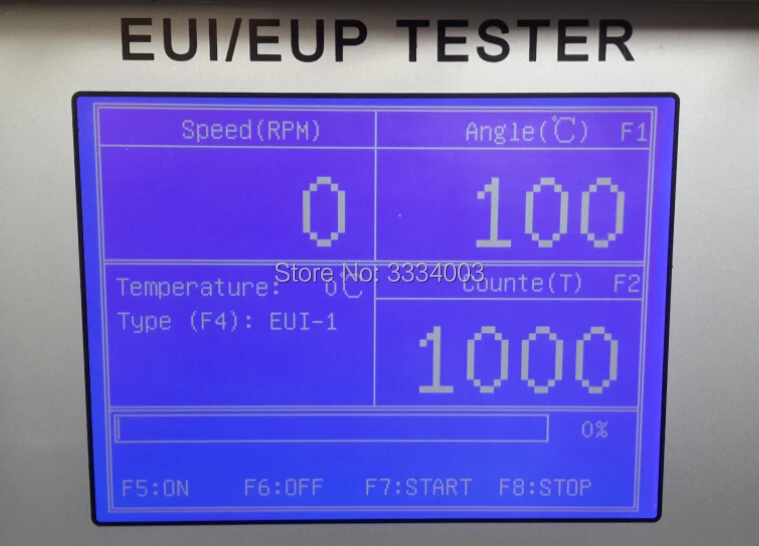 Простой тестовый аппарат EUI/EUP с распределительным ящиком и валом 3