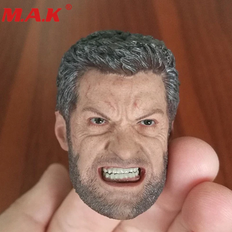 Модель для резьбы по голове Hugh Jackman в масштабе 1/6 голова версии злого подходит