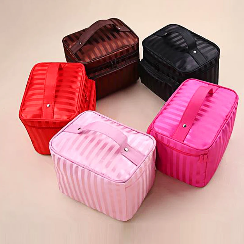 

Makeup bag Women Bags Men Large Waterproof Nylon Travel Cosmetic Bag Organizer Case Necessaries Make Up Wash Toiletry Bag