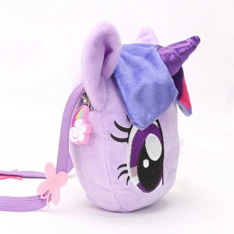 14 см фильм игрушки My Little Pony Дружба это волшебная плюшевая Сумочка для монет сумка на плечо сумка кошелек принцесса один ремень рюкзак