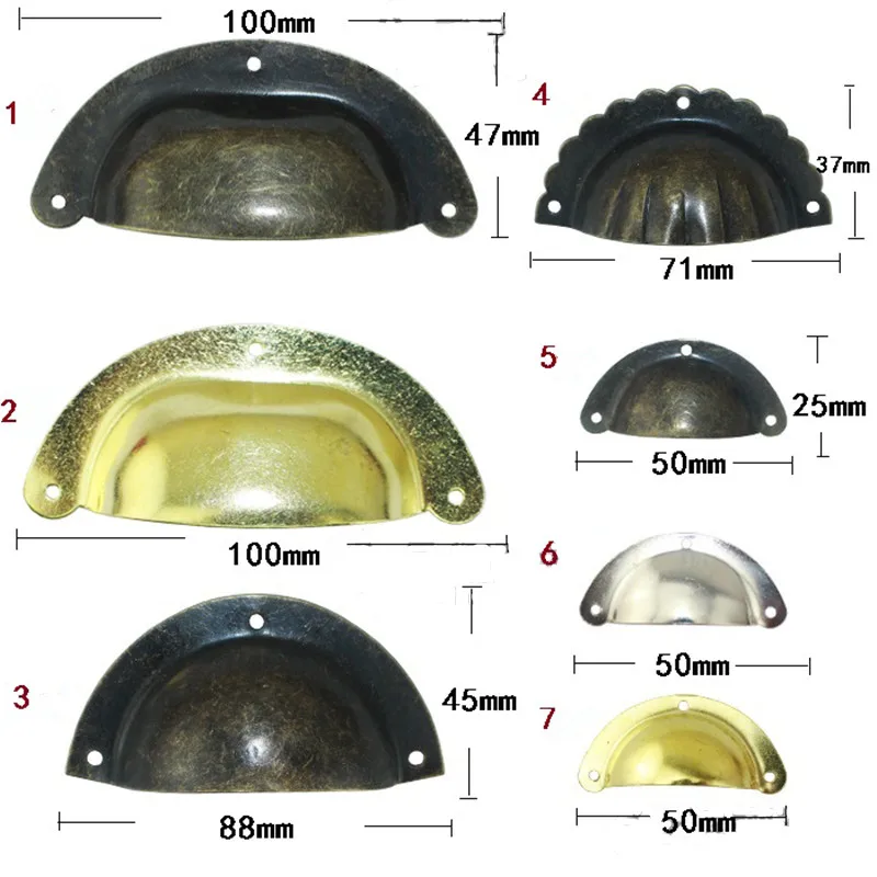 Оптом ретро ручки для ящика кухонного шкафа двери цветок ручка мебельная