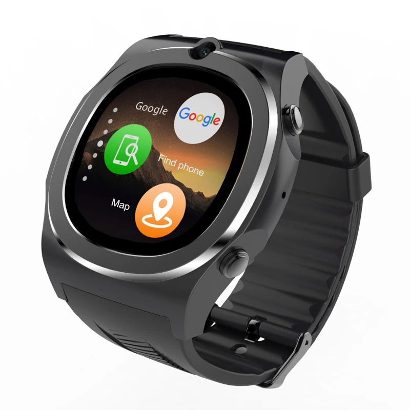 Yuanhang Смарт-часы MTK6580 Поддержка sim-карты SD Facebook Bluetooth WI-FI GPS местоположение Камера