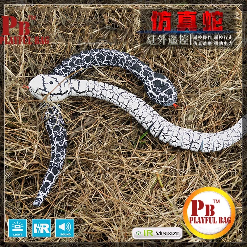 2018 new snake tricky high simulation of infrared remote control animal model spoof puzzle toys | Игрушки и хобби