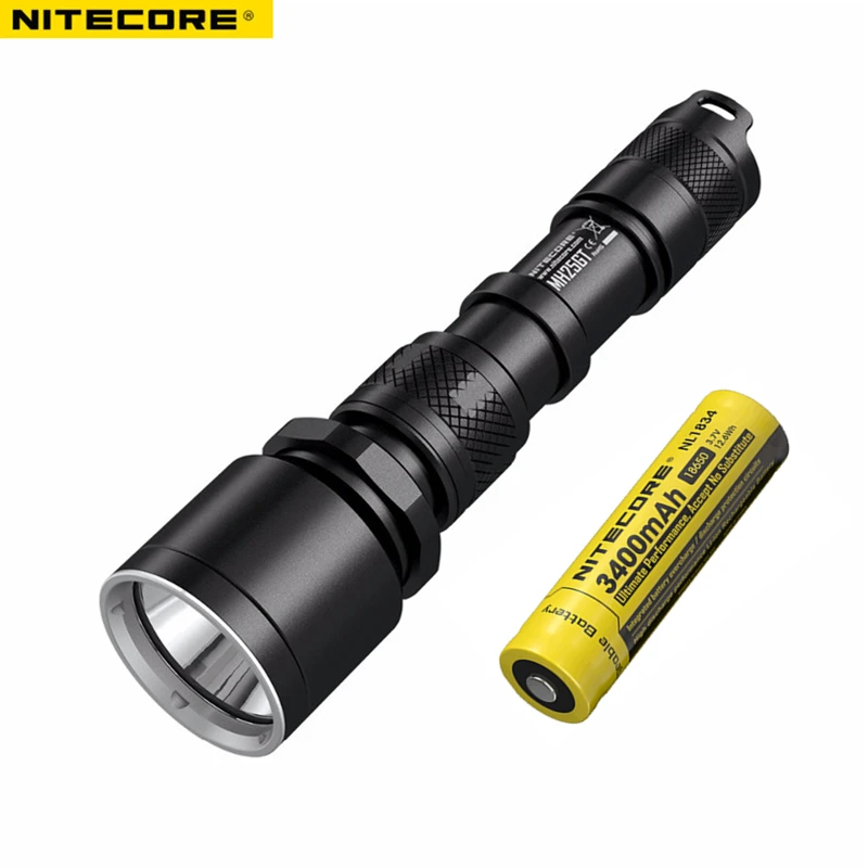 Перезаряжаемый фонарик NITECORE MH25GT CREE XP L HI V3 светодиодный тактический с дальностью