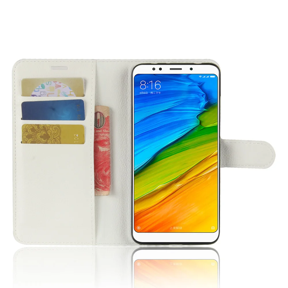 Чехол HM5plus для Xiaomi hongmi 5 Plus чехол-кошелек с отделением карт кожаный флип-кейс