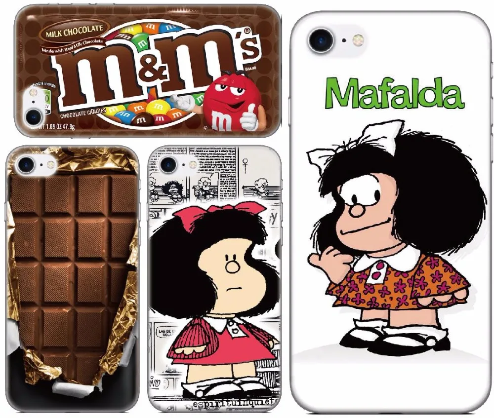 Чехол для телефона из мягкого ТПУ M & Chocolate Mafalda Vodafone Smart V8 X9 N8 N9 Lite C9 E8 Prime 6 Turbo 7 E9 First