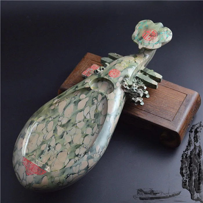 Bestellen Chinesische Kalligraphie Inkstone Sammlung Tinte Stein Pi-pa Chinesischen Geschenk Aus Naturstein