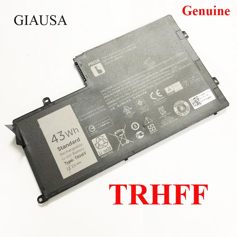 Оптовая продажа аккумулятор trhff для Dell Inspiron 14 14-5447 15 15-5547 клен 3C DL011307-PRR13G01 01V2F6 11 1 В