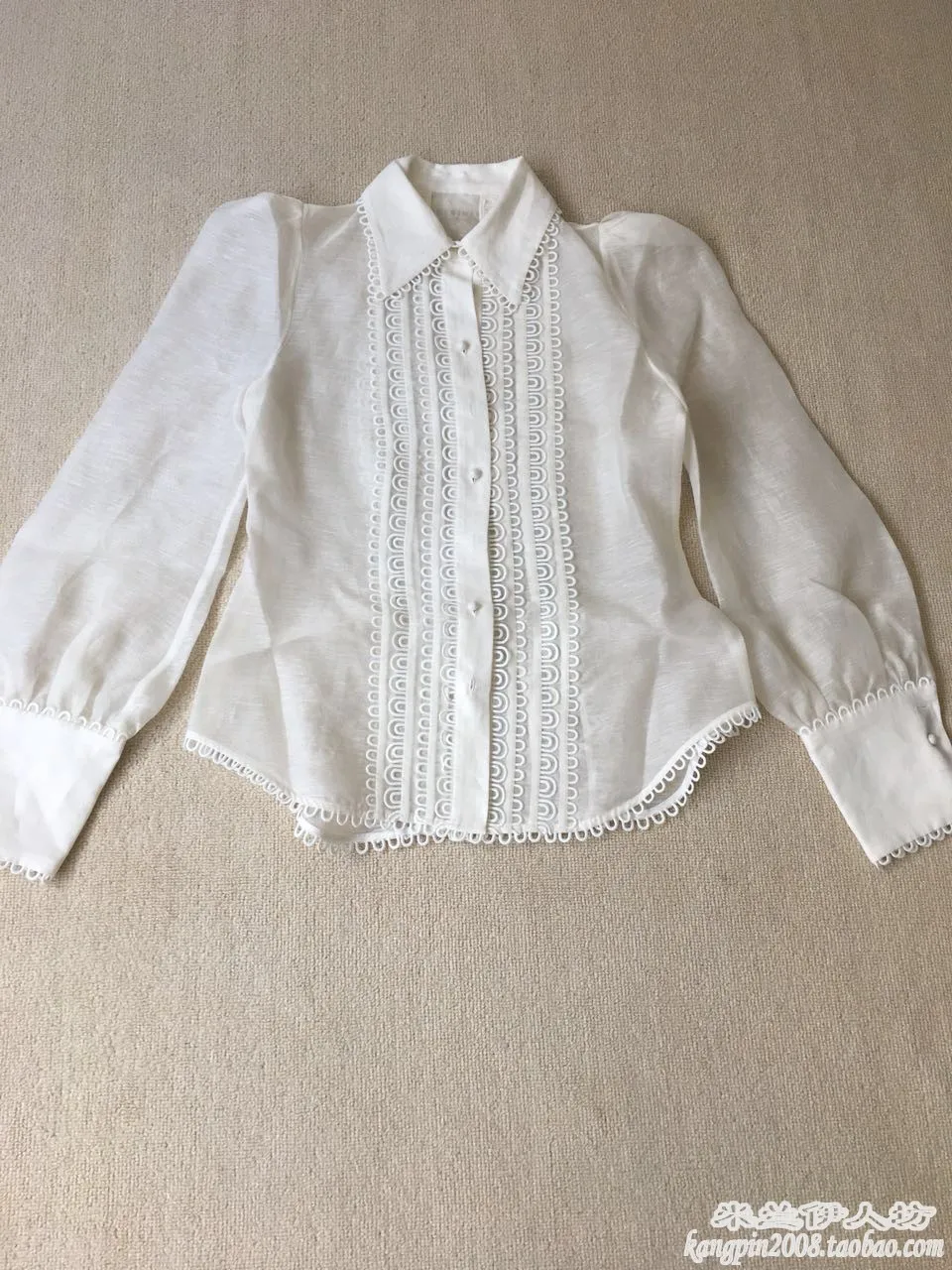 Amily. c 2018 Осенняя Офисная Женская белая блузка с длинным рукавом и длинные штаны