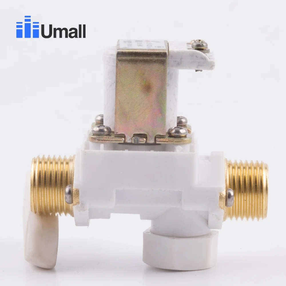 

220V electric water heater solenoid temperature control valve two ways high pressure normally closed water valve heater parts